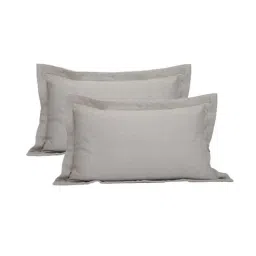 Maspar Rostette Neutral 100% Cotton 275 TC Pillow Shams - Set of 2-42