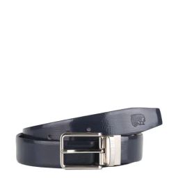 Red Chief Grey Leather Formal Belt-image-2