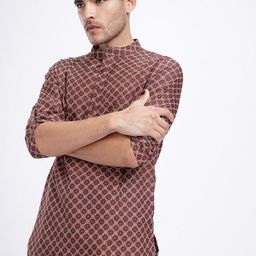 Anouk Rustic Printed Short Kurta-picture-46