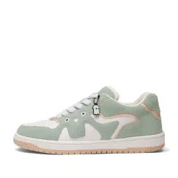 The Souled Store Men's Urban Blaze White & Green Casual Sneakers-image-23