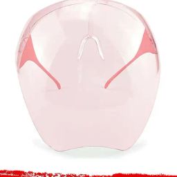 Lee Cooper Pink Goggle-Style Face Shield with 18 Degree Safety Coverage-image-6