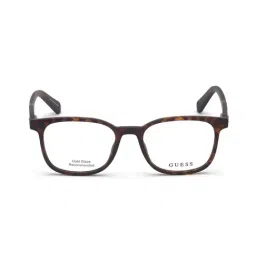 Guess Brown Wayfarer Eye Frames for Men-picture-22