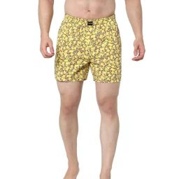 Jack & Jones Yellow Printed Boxers-image-10