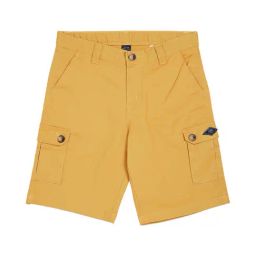 Peter England Kids Yellow Solid Shorts-image-71