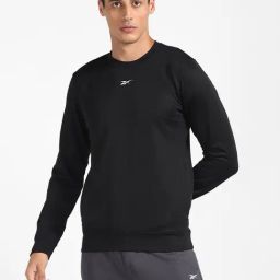 Reebok Black Full Sleeves Round Neck Sweatshirt-image-67