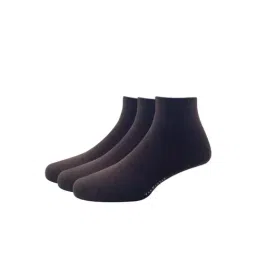 Van Heusen Brown Cotton Socks (Pack of 3)-image-43