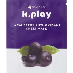 MyGlamm K.play Acai Berry Antioxidant Sheet Mask - 20 ml-12