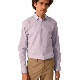 Selected Homme Purple Slim Fit Shirt-image-58