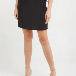 zink Z Black Mini Skirt-image-34