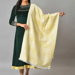 Aurelia Off-White Woven Pattern Dupatta-picture-16