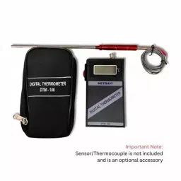 Metravi Digital Thermometer Upto 200°C LCD Display, DTM-100 -100 to 200 °C image 3