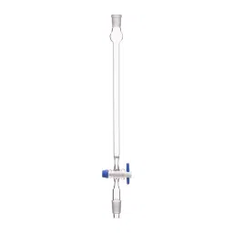 ABGIL Chromatography Column with Integral Sintered Disc, PTFE Stopcock and Joint 650 mm Effective Length 50 mm Disc Dia. Porosity Grade 4, CLM-168-20-3