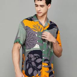 Fame Forever by Lifestyle Sage Regular Fit Printed Shirt-image-43