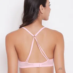Clovia Grey Melange Non Wired Non Padded Full Coverage Bra image 2