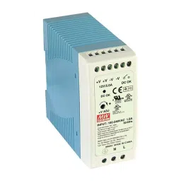 Mean Well POWER SUPPLY, AC-DC, 5V, 10A, MDR-60-5-14