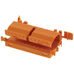 Wago FIXING/MTING CARRIER, ORG, 25.8H X 22W X 65.6MM D, 222-500..-24