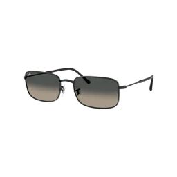 Ray-Ban Unisex Gradient Grey Lens Rectangle Sunglasses - 0RB3746002/7159-image-54