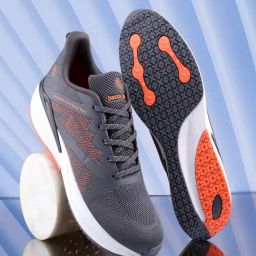 Bacca Bucci Men's ESSENTIAL Grey Running Shoes-picture-4