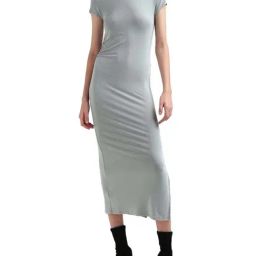 CALVIN KLEIN Grey Midi Dress-image-111