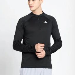 Adidas Black Regular Fit Sports T-Shirt-picture-43