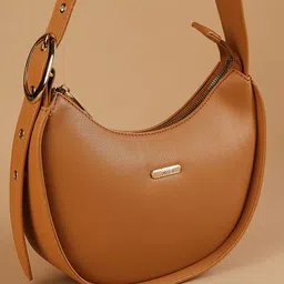 Ginger by Lifestyle PU Half Moon Sling Bag image 3