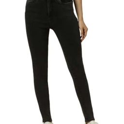 Allen Solly Black Cotton Mid Rise Jeans-image-84