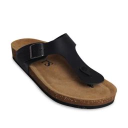 Kickers Men's KICK FUNI Black T-Strap Sandals-picture-10