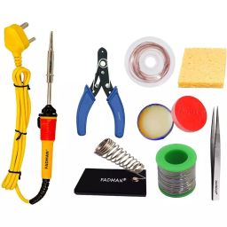 Fadman Basic 3rd Beginner 8 In 1 Soldering Iron Kit Copper, Iron & Nickle Corded 25 W-30