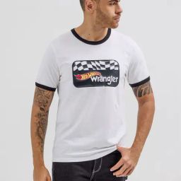 Wrangler x Hot Wheels White Regular Fit Printed T-Shirt-image-46