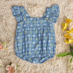 Stylo Bug Girls Printed Cotton Bodysuit-image-91