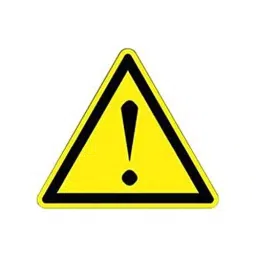 PANDUIT Pre Printed Labels LABELS, WRN, BLK ON YLW, 25.4MM, PK10, PESW-B-9Y (Pack of 10)-83
