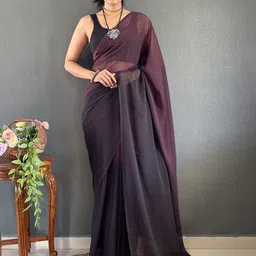 DIVASTRI Ombre Ready to Wear Saree-image-85