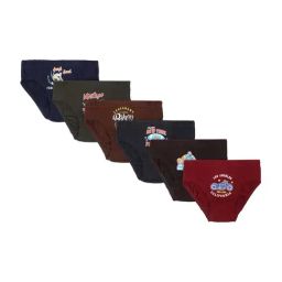 Dyca Kids Multicolor Cotton Printed Brief (Pack of 6)-image-92