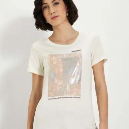 Honey by Pantaloons White Graphic Top-image-102