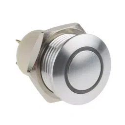 RS PRO Illuminated Push Button Switch Latching 16 mm SPST Green LED 36 V DC, 1759643-picture-43