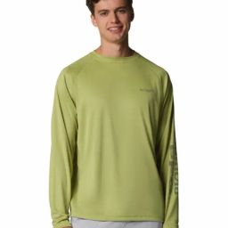 Columbia Mens Green Omni-Shade Broad Spectrum Terminal Tackle Shirt-picture-8