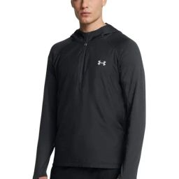 Under Armour Grey Slim Fit Sports Hoodie-image-97