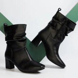 Ginger by Lifestyle Women's Black Casual Booties-image-44