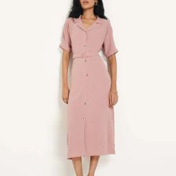 Annabelle By Pantaloons Ash Rose Regular Fit Dress-picture-29