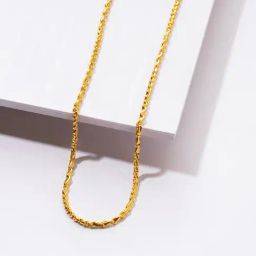 P.N.Gadgil Jewellers 22k Gold Knight Goth Gold Chain-23