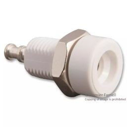 ABBATRON HH SMITH Banana Jack, 15A, Stud, White, 1499-101 (Pack of 5)-image-36