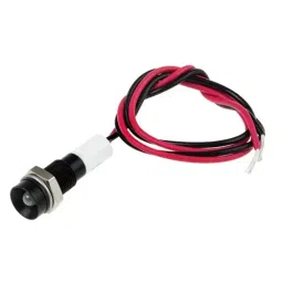 RS PRO Green, Red Panel Mount Indicator 12V DC, Mounting Hole Size 6 mm, Termination Type Lead Wires, IP Rating IP67, Model No 7227833-11