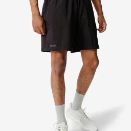 Kalenji By Decathlon Black Slim Fit Sports Shorts-image-14