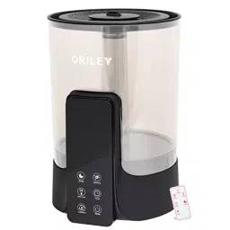 ORILEY Ultrasonic Cool Mist Humidifier With Remote Control and Digital LED Display 5.5 L Capacity 22 W Corded Electric Grey, 2113-107