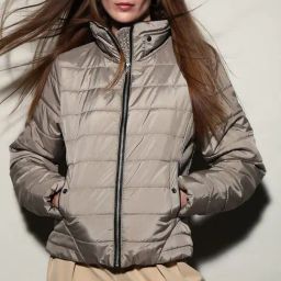 Vero Moda Green Regular Fit Puffer Jacket-36