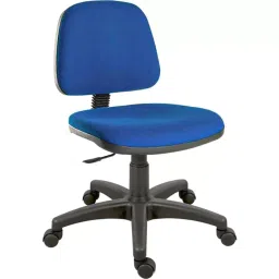 RS PRO Blue Fabric Typist Chair, 90kg Weight Capacity Model No 1970404-image-50
