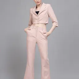 Global Republic Blush Pink Blazer With Pants-image-13