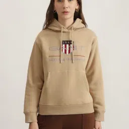 GANT Beige Embroidery Sweatshirt-image-27