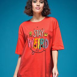 SMARTEES Women Printed T-shirt-image-46