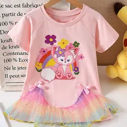 YK Floral Print Peplum Dress-picture-22